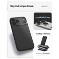thumbnail image 2 of Funda para teléfono celular Spigen iPhone 17 Pro Liquid Air Matte Black, 2 of 7