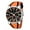 Orange, variant on Black Mens Sport Watches for Men Green Orange Red Blue Bright Colorful Reloj Hombre Cool Unique Analog Stylish Wrist Watch Chronograph for Running Training Stopwatch