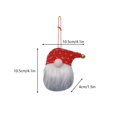 thumbnail image 3 of JHRGJIO Christmas Tree Ornaments, Xmas Hanging Decorations Accent, Cute Mini Christmas Tree Pendants Holiday Window Home Wreath Christmas Decorations Winter Decor, 3 of 6