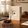 thumbnail image 2 of Compact Desktop Radio with AM, , And SW Capabilities, Wireless And MP3 Support, Vintage Design, Excellent Audio Quality, Powered by Batteries Or USB, Compatible with TF Cards And USB Playback, 2 of 9