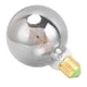 thumbnail image 4 of Lámpara LED de filamento regulable G95, bombilla vintage E27, luz decorativa de 4 W, luz cálida, galvanoplastia gris., 4 of 14