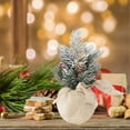 thumbnail image 4 of kkbbma Black and Friday Sales Artificial Mini Christmas Tree - Tabletop Christmas Tree Mini Artificial Christmas Tree for Table Top Desk Classic Series Holiday Decoration, 4 of 6
