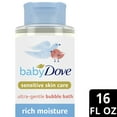 thumbnail image 3 of Baby Dove Bubble Bath Nourishing Sensitive Skin Care Rich Moisture, 16 oz, 3 of 13