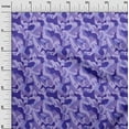 thumbnail image 3 of oneOone Velvet Dark Purple Fabric Abstract Fabric For Sewing Printed Craft Fabric By The Yard 58 Inch Wide, 3 of 4