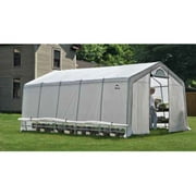 ShelterLogic GrowIT Greenhouse 12 x 24 x 8 ft. Heavy Duty Peak Translucent