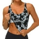 thumbnail image 3 of Balery Flower Sujetadores deportivos con espalda cruzada para mujer, acolchados, sin costuras, de alto impacto, ideales para yoga, gimnasio, entrenamiento y fitness.-X-Large, 3 of 8