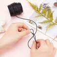 thumbnail image 2 of 30 Yards 1.5 mm Round Leather Cord Cowhide Leather String Genuine Leather String Cord for Necklace Bracelets Jewelry Making and DIY Crafts - Black, 2 of 7