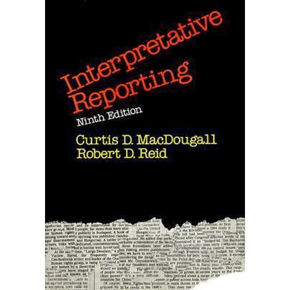 Pre-Owned Interpretative Reporting (Paperback) 0023731400 9780023731402