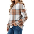 thumbnail image 4 of SPROUTOP Sweatshirt for Women Long Sleeve Crew Neck Pullover Loose Ladies Winter Tops, 4 of 9