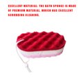 thumbnail image 4 of Bewildely Esponja exfoliante para baño, depurador de baño, herramienta de limpieza, eliminador de piel muerta, fabricación de burbujas, depurador de Type10 NO10 Bewildely HA062432-02, 4 of 6