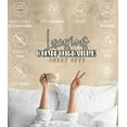 thumbnail image 2 of Elegant Comfort 6 Piece Bed Sheets Polyester King Brown Solid 1500 Thread Count, 2 of 4