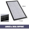 thumbnail image 2 of Anti Fatigue Kitchen Mat, Cushioned Kitchen Rugs and Mats Non-Skid, Waterproof Floor Mat, Ergonomic Comfort Foam Standing Mat for Floor, Kitchen, Office, Sink, Laundry- Black,17.3"x29", 2 of 6