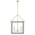 thumbnail image 3 of 52627CPZ Kichler Lighting Eisley - 4 Light Foyer Pendant-30 Inches Tall and 22.25 Inches Wide-Champagne Bronze Finish, 3 of 6