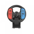 thumbnail image 2 of For Nintendo Switch Gaming Steering Wheel forJoyCon Gaming Desk Accessories with Table Attachment Black, 2 of 10