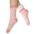 thumbnail image 2 of Angelina Winter-Weight Sherpa-Lined Knitted Thermal Crew Socks (3-Pair Pack), 2 of 5
