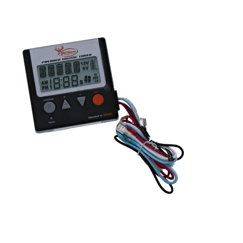 Wildgame Innovations Digital Timer for Deer Feeders, 6V or 12V, THDT