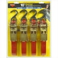 thumbnail image 1 of HAMPTON PROD 05508V 10 Ft. X 1 In. Ratchet Tie-Down With S-Hooks, 1 of 1