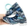 thumbnail image 2 of Toddler Boys Rain Boots Little Kids Baby Light Up Rubber Printed Waterproof Mud Insulated Shoes Shark Blue Lightweight Adorable with Easy-on Handles Non Slip Size 8, 2 of 5