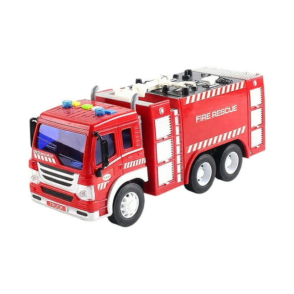 BESTSKY Toy Cars,Plastics Baby Car Toys,Inertia Drive Diecast Cars,Red1