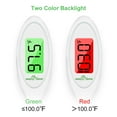 thumbnail image 5 of Easy@Home Digital Oral Thermometer, 8-Second Fast Reading, Backlit LCD Display with Fever Alarm, White, 5 of 11
