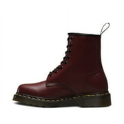 Dr. Martens Unisex 1460Z DMC 8 Lace Up Cherry Red Smooth Leather Boots Shoes Doc
