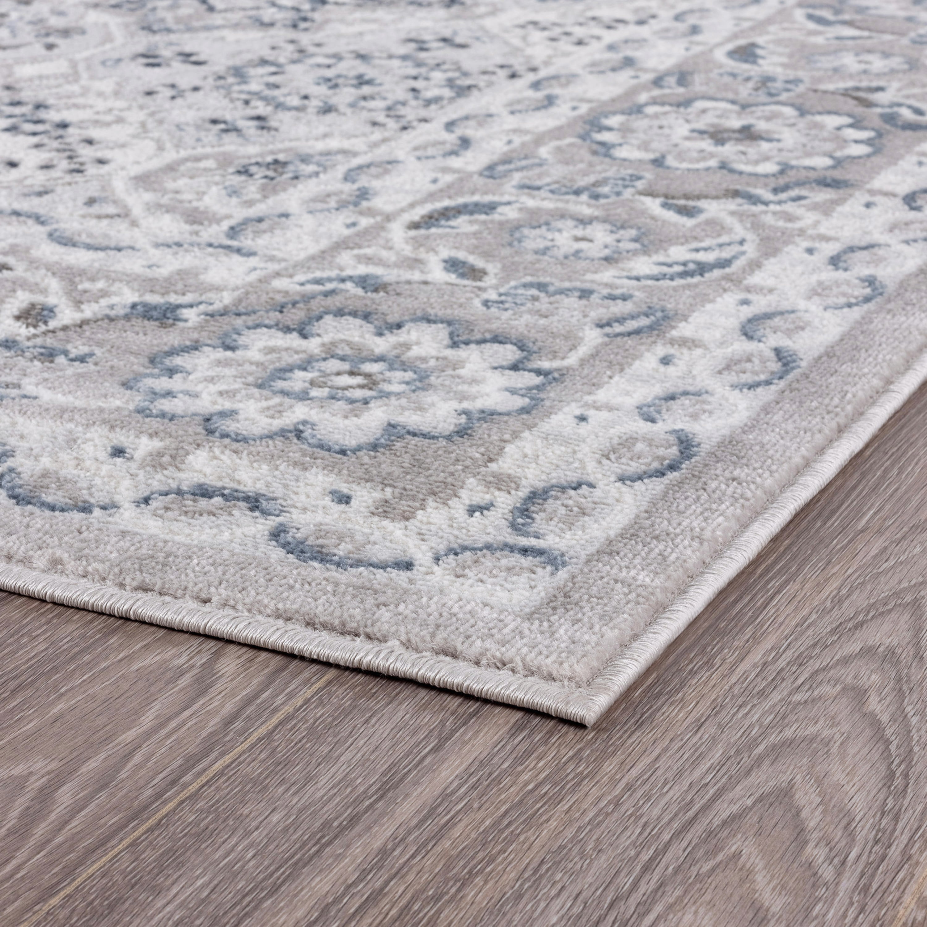 2x8 Modern Gray Runner Rugs for Hallway | Indoor Entry, Entryway, Walkway or Kitchen Rug 2'3'' x 7'3''