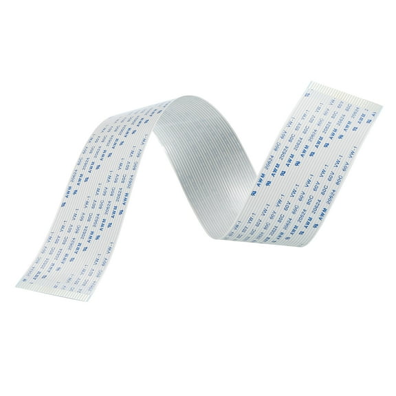 Uxcell Flexible Flat Cable Extension Cables 30 Pins 1.0mm Pitch 300mm A Type for DVD Player, Laptop 10 Pack