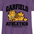 thumbnail image 3 of Garfield - Sleeping Athletics - Toddler & Youth Girls Short Sleeve Graphic T-Shirt, 3 of 5