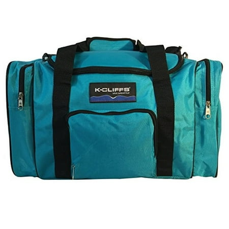 Sport Duffel Bag Fitness Gym Bag Luggage Travel Bag Sports Equipment Gear Bag, Blue