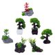 thumbnail image 3 of 7pcs DIY Miniature Model Trees for Crafts Realistic Micor Landscape Trees Tiny resin Potted Plants Trees for Moss Landscape Dollhouse Decorations, 3 of 5