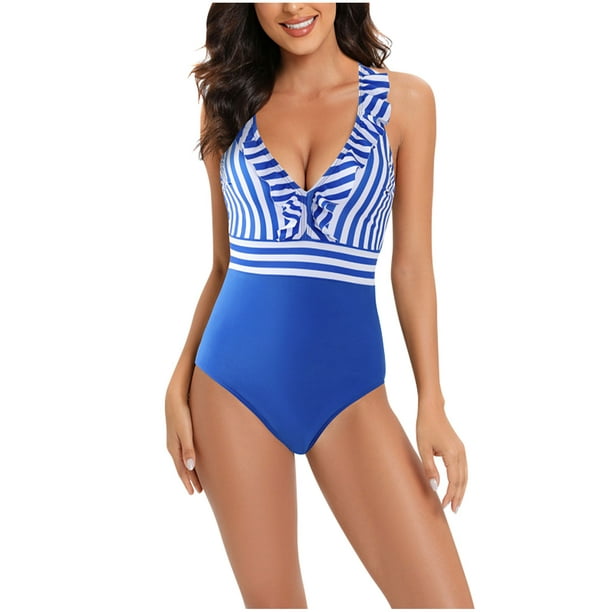 Pisexur Swimsuits for Women Tummy Control Bathing Suits with