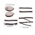 thumbnail image 3 of Bird Perch, Natural Wood Rest for Parrot Cage, Chewable Tree Branch for Small Birds 2x tree branches, 4x straight poles, 2x platforms, 3 of 6