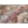 thumbnail image 2 of Addison Rugs Mayfield Premium Machine Washable Transitional Floral Khaki Rectangle Rug, 1'8" x 2'6", 2 of 6