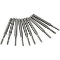 thumbnail image 4 of 2mm Cemented Carbide End Mill CNC Router Bits 37mm 2 Flute SMT PCB Cutting Tool, Pack of 10, 4 of 7