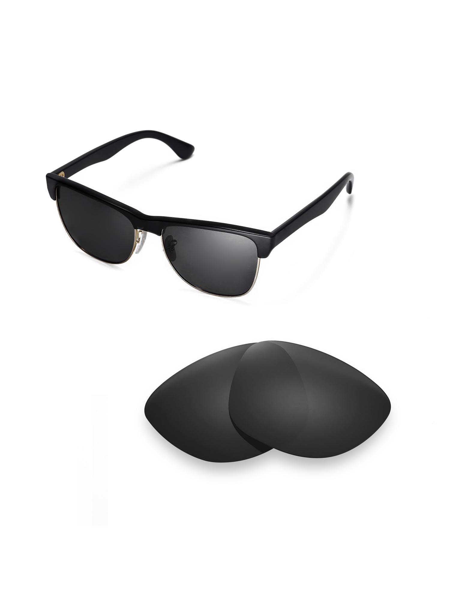 Walleva Black Polarized Replacement Lenses for RayBan RB4175 57mm