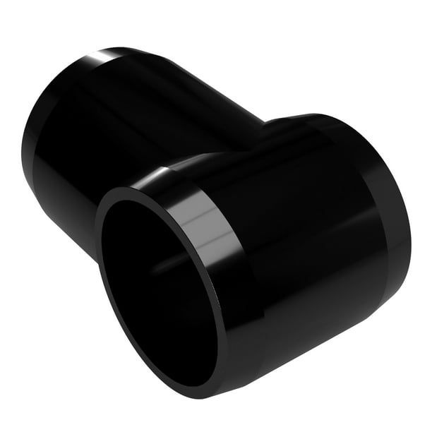 FORMUFIT F034STEBK8 Slip Tee PVC Fitting, Furniture Grade, 3/4" Size