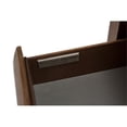 thumbnail image 7 of Michael Amini Brooklyn Walk Wood Nightstand - Burnt Umber Brown, 7 of 7
