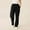 Black, variant on Fuzzy Pants for Women Comfy Warm Fleece Pajama Pants,Solid Color Winter WarmPlush Comfort Home Pajama Pants
