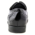 thumbnail image 2 of Marc Fisher SAILOR Women  Wingtip Toe Leather Black Oxford, 2 of 5
