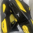 thumbnail image 3 of Size 9.5 - Jordan 4 Retro Mid Thunder, 3 of 6