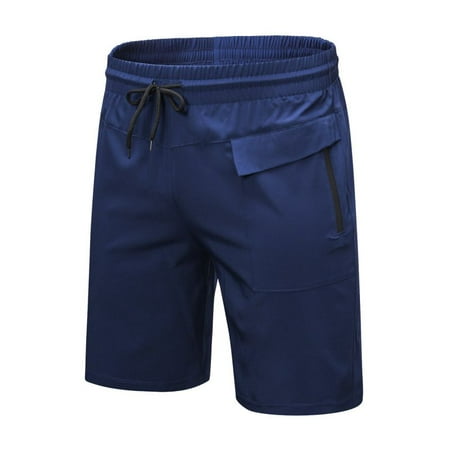Men Casual Sports Fitness Basketball Shorts Running Cycling Gym Short Pants