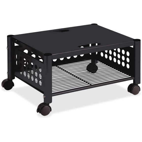 Vertiflex, VRTVF52009, Underdesk Machine Stand, 1 Each, Black