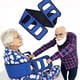thumbnail image 3 of Transfer Belt Transfer Sling - Padded Gait Belt - Heavy Duty Patient Lift, Mobility Standing and Lifting Aid for Disabled, Elderly, Injured - Safely Move from Bed and Wheelchair (Blue), 3 of 5