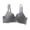 Dark Gray, variant on HomeDM Bras for Women No Underwire Wireless Bras Push Up Seamless T-Shirt Bra, Pink, 36B-C
