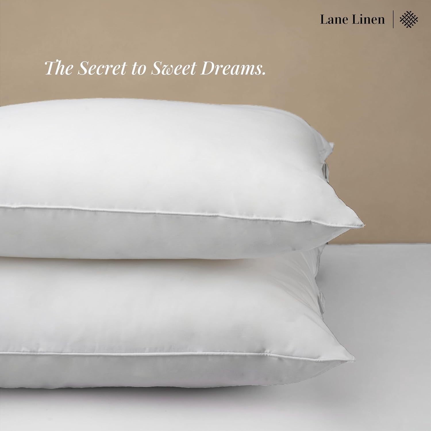 12x20 – Pack of 2 White, for Sofa and Bed, Fluffy Inserts for Throw Pillow Covers, Ideal as Throw Pillows for Bed, Couch and Outdoor Settings