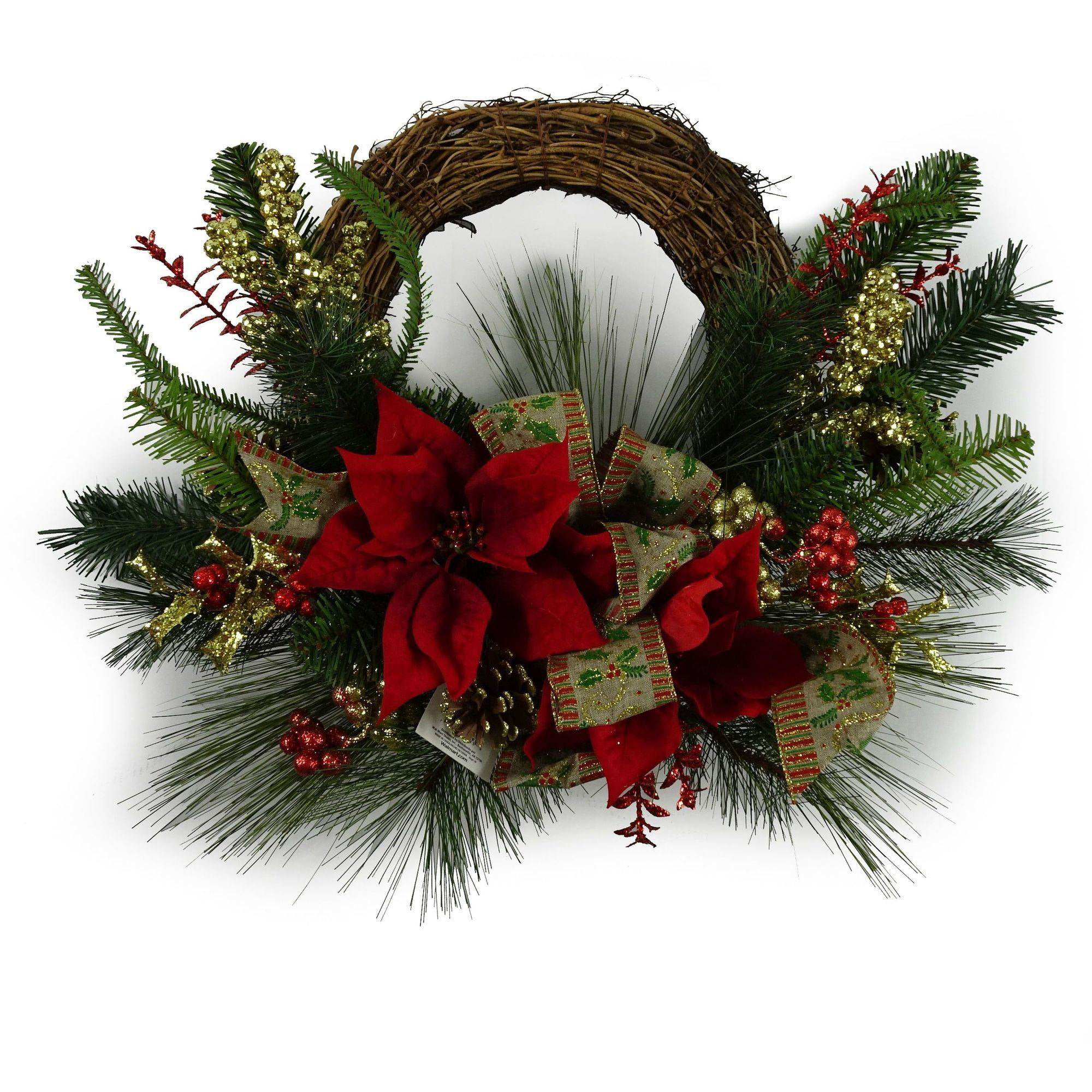 Creatice Decorated Christmas Wreaths for Small Space