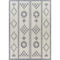 thumbnail image 2 of Mark&Day Outdoor Rugs, 6x9 Jolley Global Indoor/Outdoor Navy Area Rug, Non Shedding Blue Ivory Carpet for Patio, Porch, Deck, Bedroom, Living Room or Kitchen (6'7" x 9'), 2 of 5