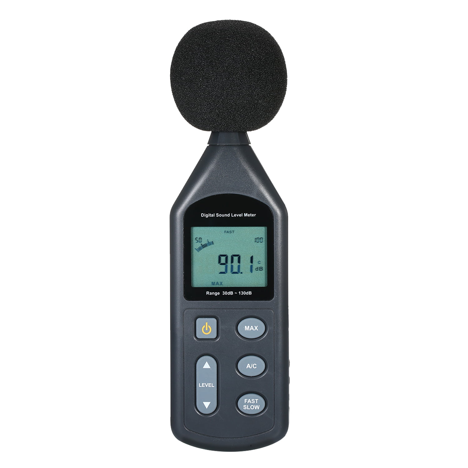 Decibel Measuring Instrument Monitoring Volume 30-130dB Sound Level Meter 