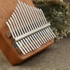 MIXFEER 17 Keys Kalimba African Thumb Finger Piano Wood Kalimba Portable Musical Instrument