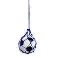 thumbnail image 3 of Entrenador de patadas de fútbol ZK30, red de entrenamiento de fútbol plegable de nailon reforzado elástico para practicar patadas, color azul, 3 of 5